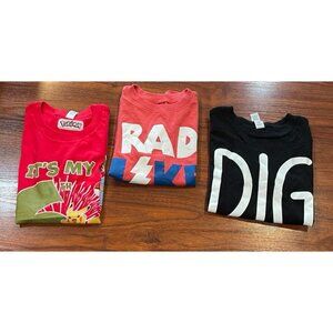 DISNEY LOT OF 3 SHIRTS SIZES SMALL